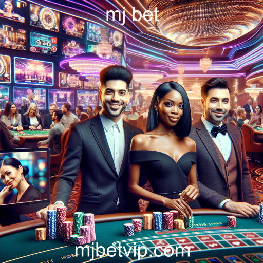 Experiência de Cassino Ao Vivo no mj bet