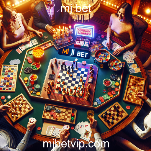 A Magia dos Jogos de Mesa em mj bet